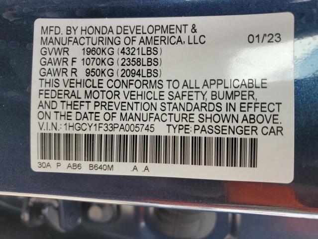 2023 HONDA ACCORD EX - Fast Wheel