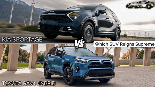 2024 Kia Sportage Hybrid vs. Toyota RAV4 Hybrid: Which SUV is better?